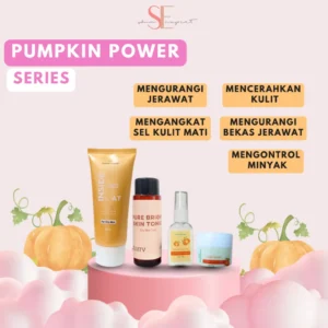 Paket Jerawat Pumpkin Power Bekas Jerawat dan Pencerah Kulit Sensitif Ampuh BPOM | Skinexpert.id