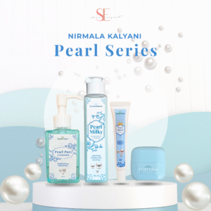 Paket Pearl Series Nirmala Kalyani Paket Wajah Mencerahkan Mengurangi noda hitam Melembapkan