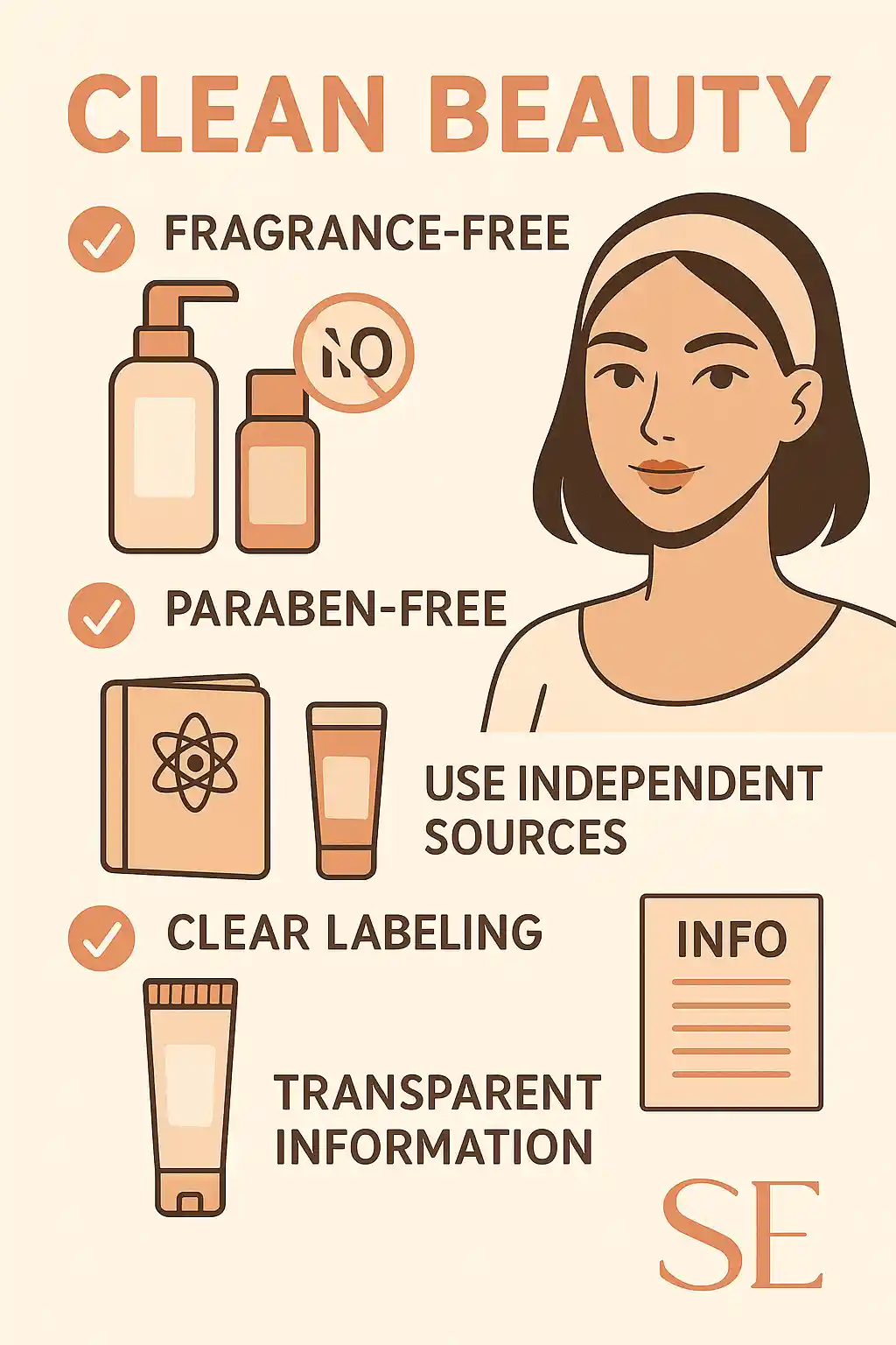 Clean beauty skincare